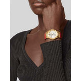 Versace Greca Silver Dial Red Leather Strap Watch for Women - VEVH00420 Authentic Buy Shop Now