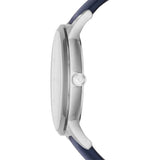 Emporio Armani Renato White DIal Blue Leather Strap Watch For Men - AR11119 Authentic Buy Shop Now