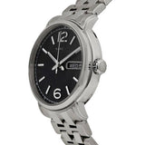 Marc Jacobs Fergus Black Dial Silver Steel Strap Watch for Men - MBM5075 Authentic Buy Shop Now