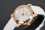 Burberry The City White Dial White Leather Strap Watch for Women - BU9209 Authentic Buy Shop Now