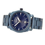 Fossil Machine Blue Dial Blue Steel Strap Watch for Men - FS5231 Authentic Buy Shop Now
