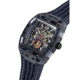 Guess Phoenix Chronograph Black Dial Black Rubber Strap Watch for Men - GW0499G1 Authentic Buy Shop Now