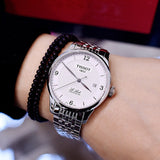 Tissot Le Locle Automatic Cosc White Dial Silver Steel Strap Watch For Men - T006.408.11.037.00 Authentic Buy Shop Now