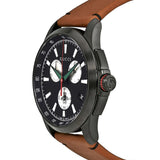 Gucci G-Timeless Chronograph Black Dial Brown Leather Strap Watch For Men - YA126271 Authentic Buy Shop Now