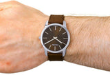 Calvin Klein City Brown Dial Brown Leather Strap Watch for Men - K2G211GK Authentic Buy Shop Now