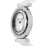 Michael Kors Averi Silver Dial White Leather Strap Watch for Women - MK2524 Authentic Buy Shop Now
