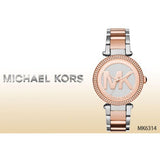Michael Kors Parker Gold Dial Two Tone Steel Strap Watch for Women - MK6314 Authentic Buy Shop Now