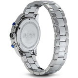 Hugo Boss Ikon Chronograph White Dial Silver Steel Strap Watch for Men - 1512962 Authentic Buy Shop Now