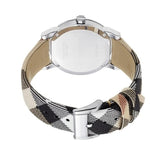 Burberry The City Silver Dial Brown Leather Strap Watch for Women - BU9025 Authentic Buy Shop Now