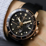 Tissot Seastar 1000 Chronograph Black Dial Black Rubber Strap Watch For Men - T120.417.37.051.00 Authentic Buy Shop Now