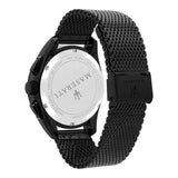 Maserati Traguardo Chronograph Black Dial Black Mesh Bracelet Watch For Men - R8873612031 Authentic Buy Shop Now