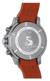 Tissot Seastar 1000 Chronograph Black Dial Orange Rubber Strap Watch For Men - T120.417.17.051.01 Authentic Buy Shop Now