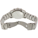 Marc Jacobs Larry Chronograph Black Dial Silver Steel Strap Watch for Men - MBM5050 Authentic Buy Shop Now