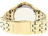 Fossil FB-01 Chronograph Black Dial Gold Steel Strap Watch for Men - FS5836 Authentic Buy Shop Now