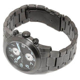 Marc Jacobs Larry Chronograph Black Dial Grey Steel Strap Watch for Men - MBM5051 Authentic Buy Shop Now