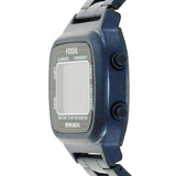 Fossil Retro Analog-Digital Black Dial Blue Steel Strap Watch for Men - FS5896 Authentic Buy Shop Now