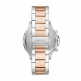 Fossil Perfect Boyfriend Mother of Pearl Dial Two Tone Steel Strap Watch for Women - ES4135 Authentic Buy Shop Now