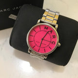 Marc Jacobs Roxy Pink Dial Silver Steel Strap Watch for Women - MJ3524 Authentic Buy Shop Now
