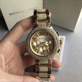 Michael Kors Camille Gold Dial Gold Steel Strap Watch for Women - MK5902 Authentic Buy Shop Now