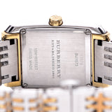 Burberry Nova Checked White Dial Two Tone Stainless Steel Strap Watch for Women - BU1573 Authentic Buy Shop Now