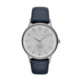 Emporio Armani Renato White DIal Blue Leather Strap Watch For Men - AR11119 Authentic Buy Shop Now