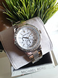 Michael Kors Dylan Silver Dial Silver Steel Strap Watch for Women - MK5585 Authentic Buy Shop Now