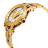 Versace Palazzo Empire White Dial Two Tone Steel Strap Watch for Men - VERD00418 Authentic Buy Shop Now