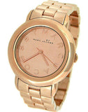Marc Jacobs Marci Rose Gold Dial Rose Gold Steel Strap Watch for Women - MBM3099 Authentic Buy Shop Now