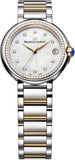 Maurice Lacroix Fiaba Date Diamonds White Mother of Pearl Dial Two Tone Steel Strap Watch for Women - FA1007-PVP23-170-1 Authentic Buy Shop Now