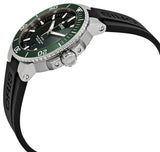 Oris Aquis Date Green Dial Black Rubber Strap Watch for Men - 0173377304157-0742464EB Authentic Buy Shop Now
