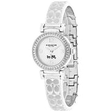 Coach Madison White Dial Silver Steel Strap Watch for Women - 14502201 Authentic Buy Shop Now