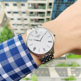 Tissot T Classic Tradition 5.5 White Dial Watch For Men - T063.409.11.018.00 Authentic Buy Shop Now