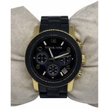 Michael Kors Runway Black Dial Black Silicone Strap Watch for Women - MK5191 Authentic Buy Shop Now