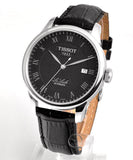 Tissot T Classic Le Locle Automatic Black Dial Black Leather Strap Watch For Men - T41.1.423.53 Authentic Buy Shop Now