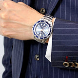 Citizen Promaster Marine Blue Dial Silver Steel Strap Watch For Men - BN0191-80L Authentic Buy Shop Now