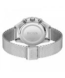 Hugo Boss Admiral Green Dial Silver Mesh Bracelet Watch for Men - 1513905 Authentic Buy Shop Now