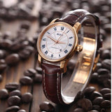 Mido Baroncelli III Automatic Silver Dial Brown Leather Strap Watch For Women - M7600.2.21.8 Authentic Buy Shop Now