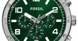 Fossil Brox Multifunction Green Dial Brown Leather Strap Watch for Men - BQ2801 Authentic Buy Shop Now