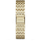 Fossil Tailor Gold Dial Gold Steel Strap Watch for Women - ES3714 Authentic Buy Shop Now