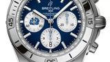 Breitling Chronomat B01 42 Six Nations Scotland Blue Dial Silver Steel Strap Watch for Men - AB0134A51C1A1 Authentic Buy Shop Now