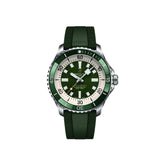 Breitling Superocean Automatic 44 Green Dial Green Rubber Strap Watch for Men - A17376A31L1S1 Authentic Buy Shop Now