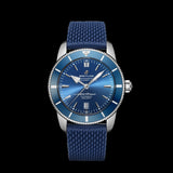 Breitling Superocean Heritage B20 Automatic 46 Blue Dial Blue Mesh Bracelet Watch for Men - AB2020161C1S1 Authentic Buy Shop Now