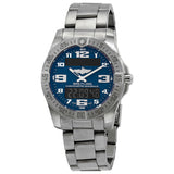 Breitling Aerospace Evo Blue Dial Silver Steel Strap Watch for Men - E79363101C1E1 Authentic Buy Shop Now