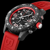 Breitling Endurance Pro Black Dial Red Rubber Strap Watch for Men - X82310D91B1S1 Authentic Buy Shop Now