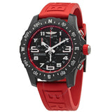 Breitling Endurance Pro Black Dial Red Rubber Strap Watch for Men - X82310D91B1S1 Authentic Buy Shop Now