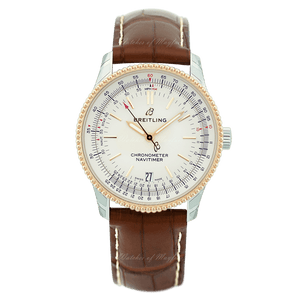 Breitling Navitimer Automatic 38mm Leather Strap Mens Watch - A17325211G1P1 Authentic Buy Shop Now
