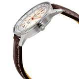 Breitling Navitimer Automatic 41 White Dial Brown Leather Strap Watch for Men - A17326211G1P2 Authentic Buy Shop Now