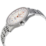 Breitling Navitimer Automatic 41mm White Dial Stainless Steel Mens Watch - A17326211G1A1 Authentic Buy Shop Now