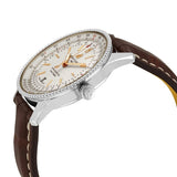 Breitling Navitimer 1 Automatic 41mm White Dial Brown Leather Strap Mens Watch - A17326211G1P1 Authentic Buy Shop Now