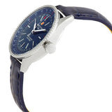 Breitling Navitimer Automatic 35 Blue Dial Blue Leather Strap Watch for Men - A17395161C1P1 Authentic Buy Shop Now